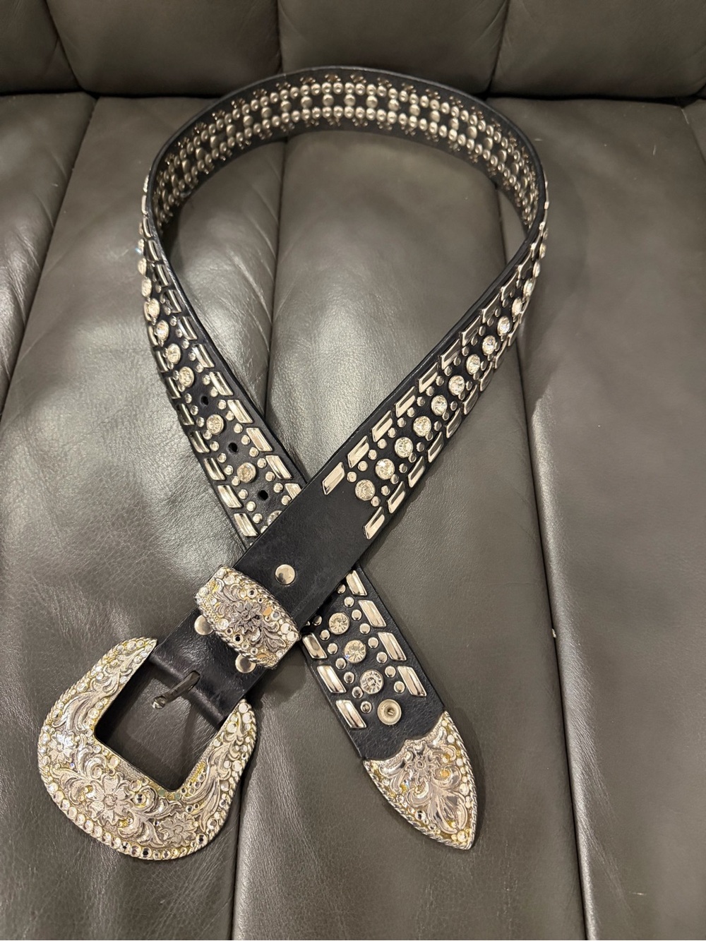 Super blingy western Belt